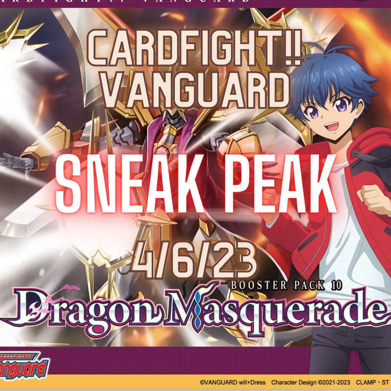 Cardfight!! Vanguard: Dragon Masquerade Sneak Preview 4/6/23