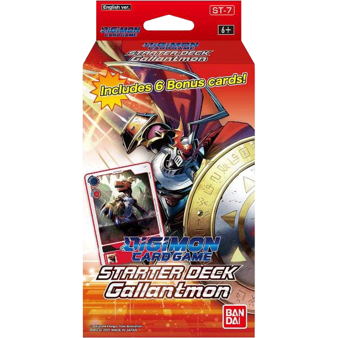 Digimon Card Game: Starter Deck Gallantmon ST-7