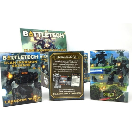 BattleTech Clan Invasion Salvage Blind Box
