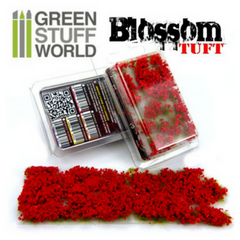 Blossom TUFTS - 6mm self-adhesive - PURPLE Flowers