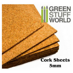 Cork Sheet in 5mm - A4 Size