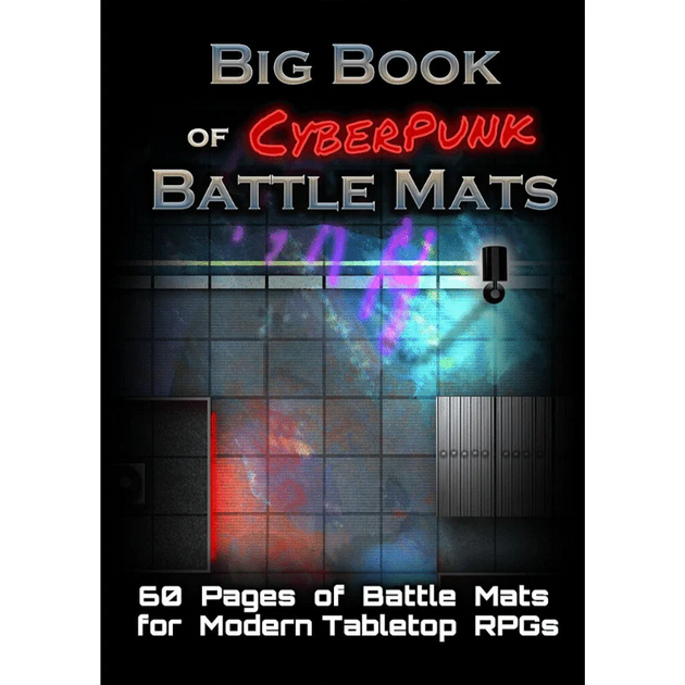Big Book of Cyberpunk Battle Mats JustPlayGames