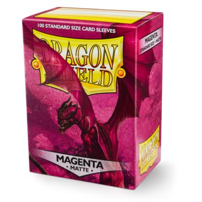 Dragon Shield Sleeves Matte Magenta (100)
