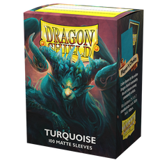 Dragon Shield Sleeves Matte Turquoise (100)