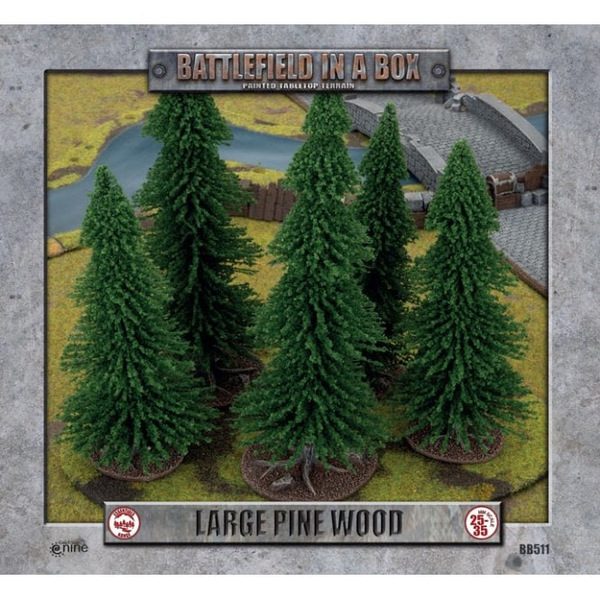 Large Pine Wood - Battlefield in a Box