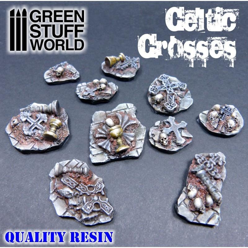 Resin Bits: Celtic Crosses