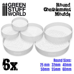 Containment Moulds for Bases - Oval