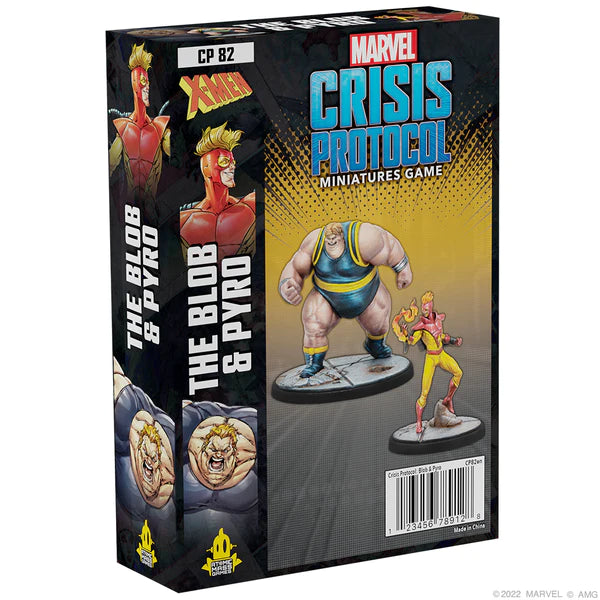 The Blob & Pyro: Marvel Crisis Protocol