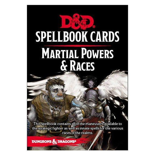 Spellbook Cards Martial Powers & Races