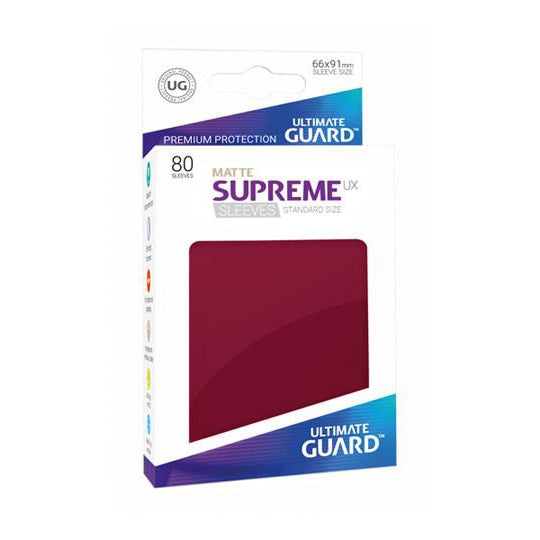 Ultimate Guard Supreme UX Sleeves Standard Size Matte