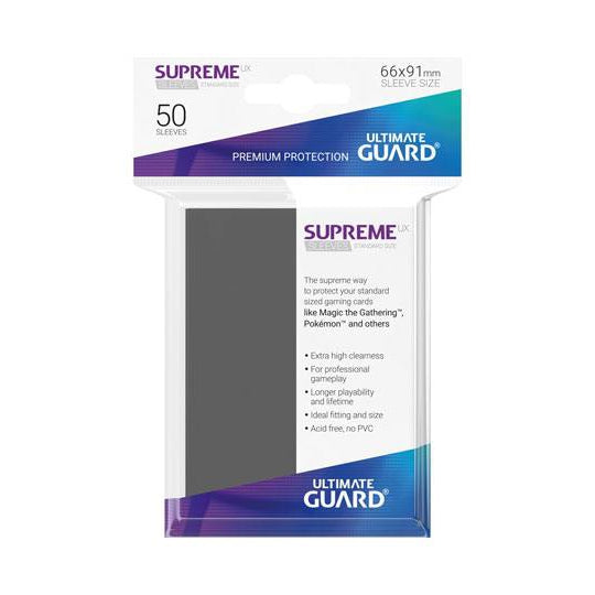 Supreme UX Sleeves Standard Size Grey Matte 50-pack
