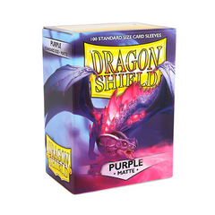 Dragon Shield Sleeves Matte Purple (100)