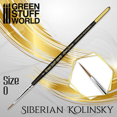 Gold Series Siberian Sable Brush - Size 00