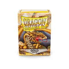 Dragon Shield Sleeves Matte Gold (100)