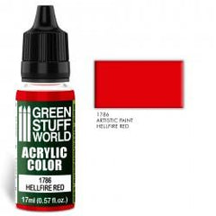 Green Series Flat Synthetic Brush - Size 3