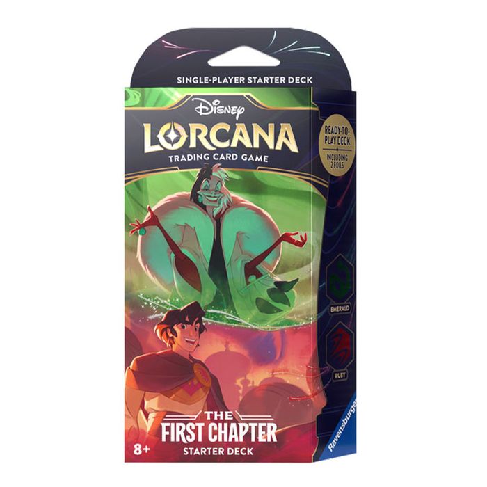 Disney Lorcana Trading Card Game - Starter Deck | JustPlayGames Disney Lorcana Trading Card Game - Starter Deck | JustPlayGames