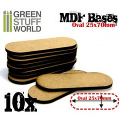 Mdf Bases - Rectangle 60x120mm