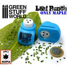 Miniature Leaf Punch Grey