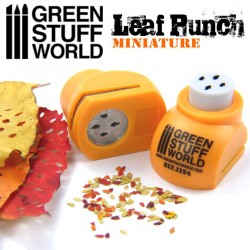 Miniature Leaf Punch Grey