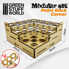 Modular Paint Rack - STRAIGHT CORNER