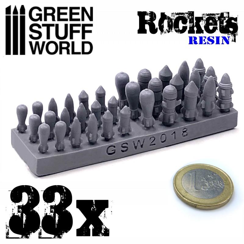 Resin Bits: Rockets and Missiles