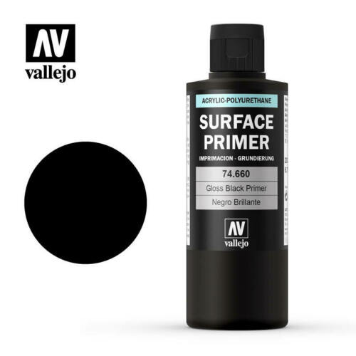 Gloss Black Surface Primer 200ml