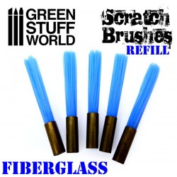 Scratch Brush Set Refill – Fibre Glass