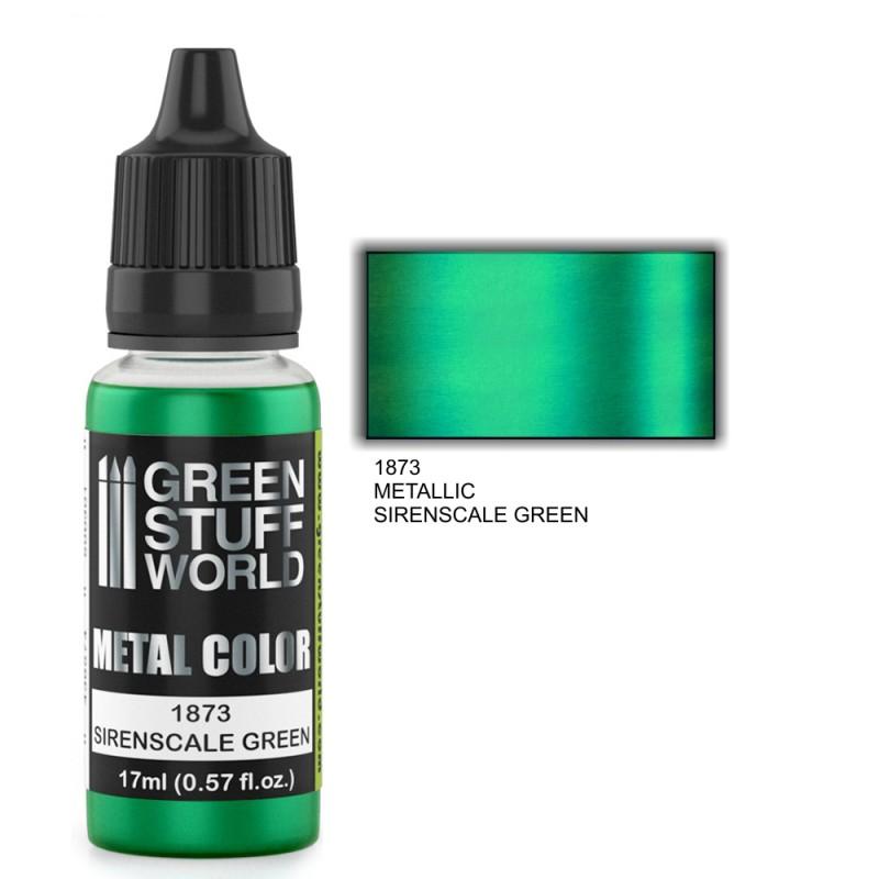 Metallic Color Sirenscale Green