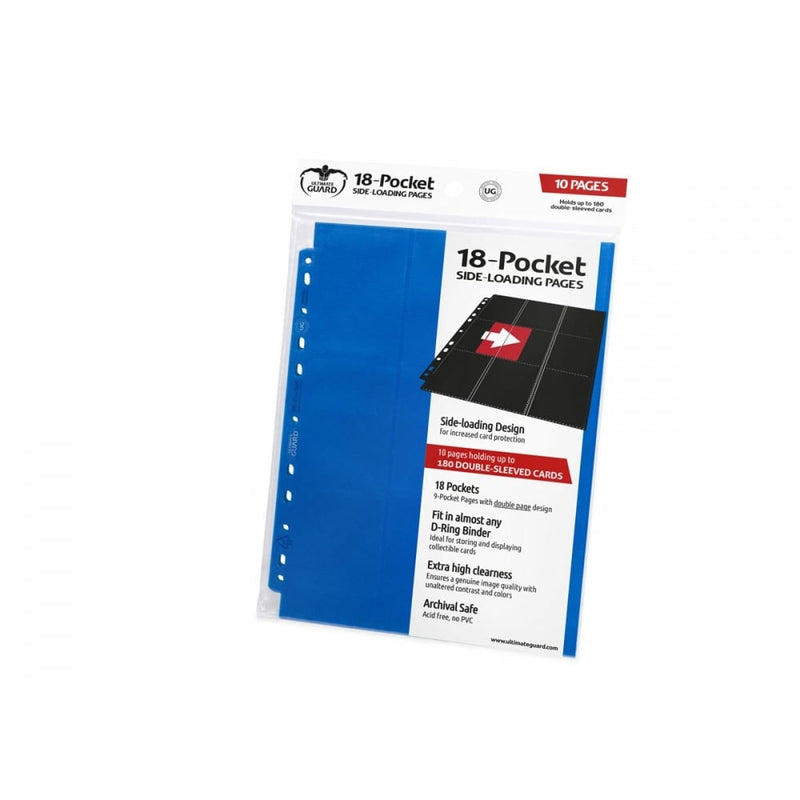 Ultimate Guard 18-Pocket Pages Side-Loading 10 Pages
