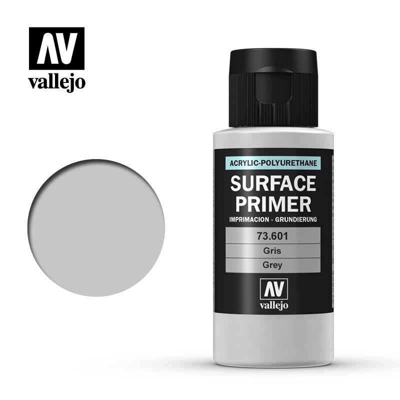 Vallejo Acrylic Polyurethane - Primer Grey 60ml